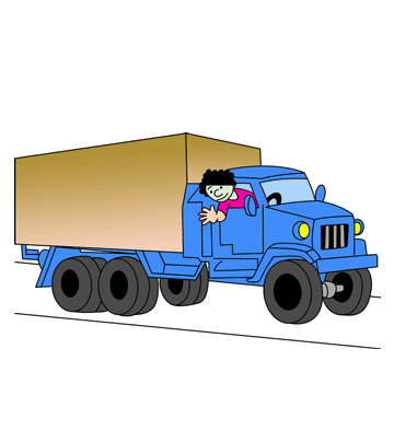 Dangerous Truck Coloring Pages